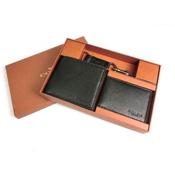 COACH NWT Mens Compact ID Sport Wallet  Trigger - Picture 6 of 7